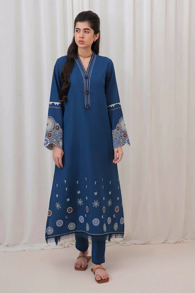 Mushq Wisteria Winters Basic Pret '24 - Arctic Allure