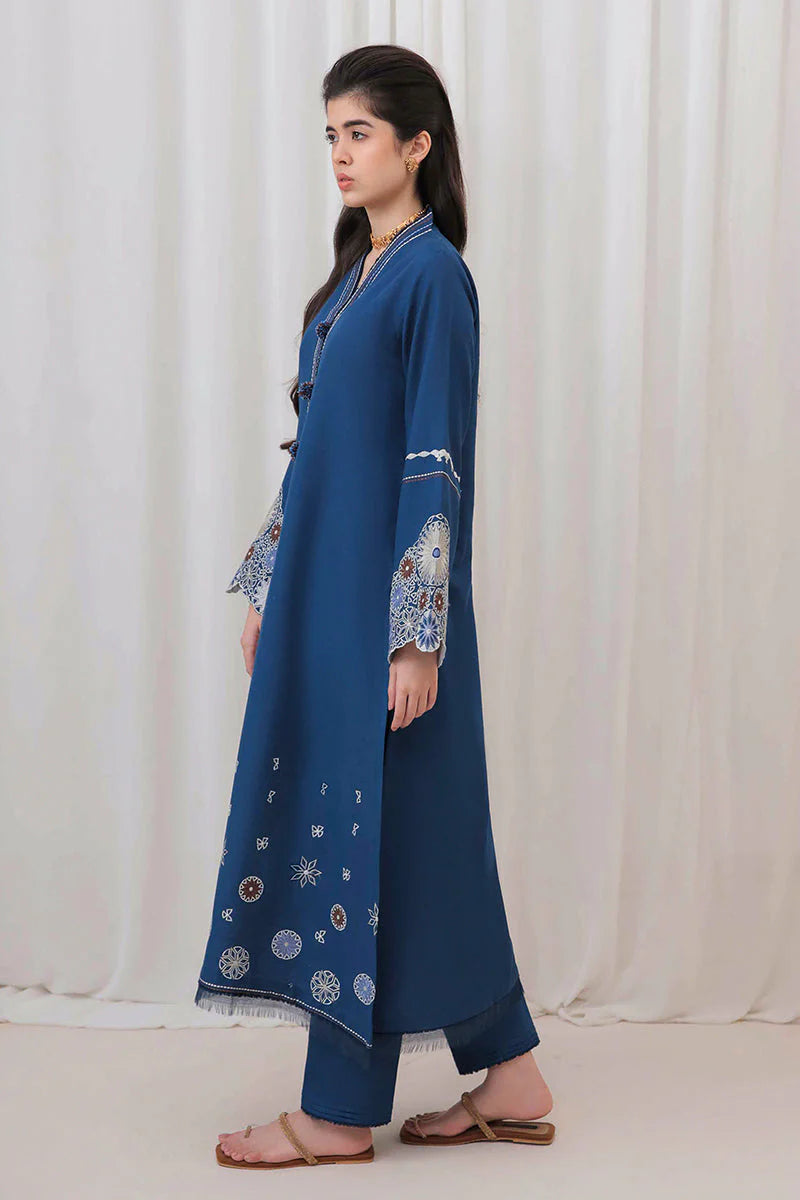 Mushq Wisteria Winters Basic Pret '24 - Arctic Allure