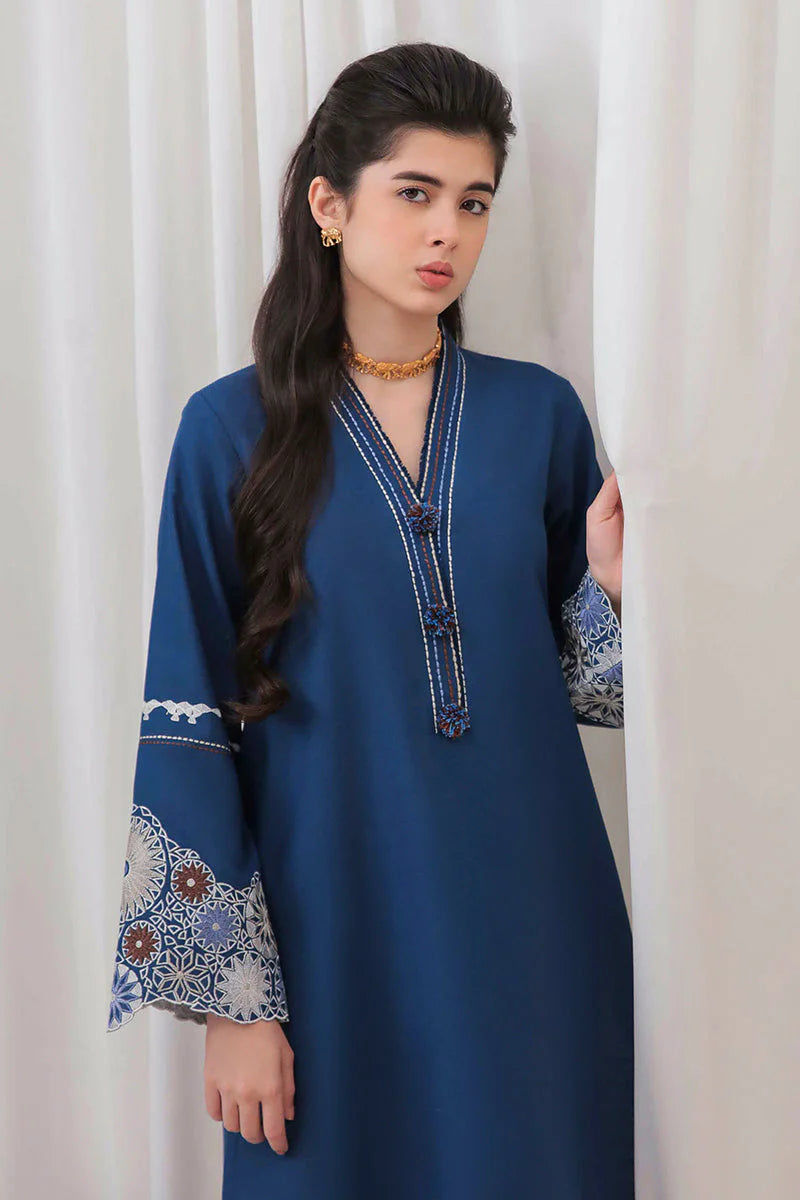 Mushq Wisteria Winters Basic Pret '24 - Arctic Allure