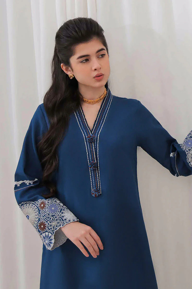 Mushq Wisteria Winters Basic Pret '24 - Arctic Allure