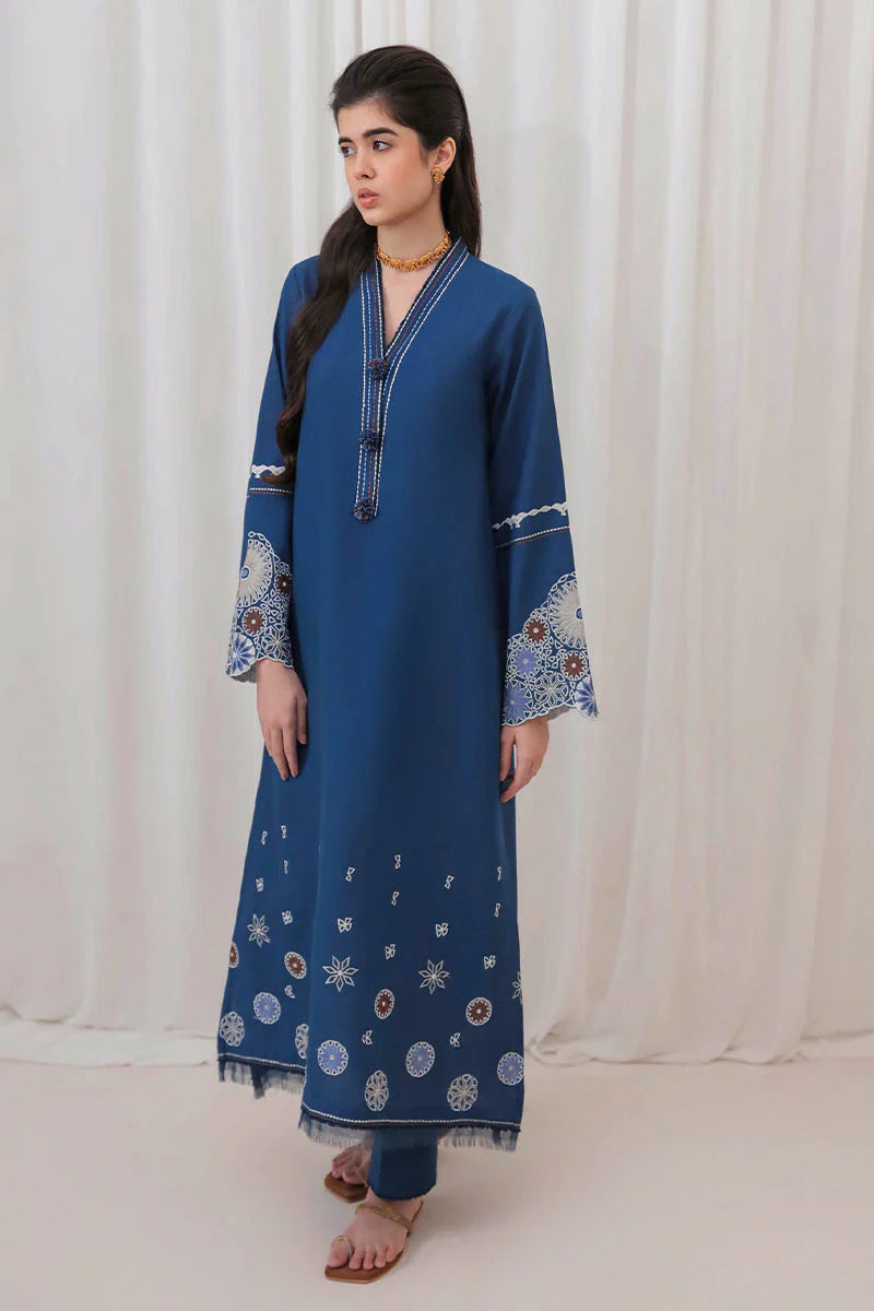 Mushq Wisteria Winters Basic Pret '24 - Arctic Allure