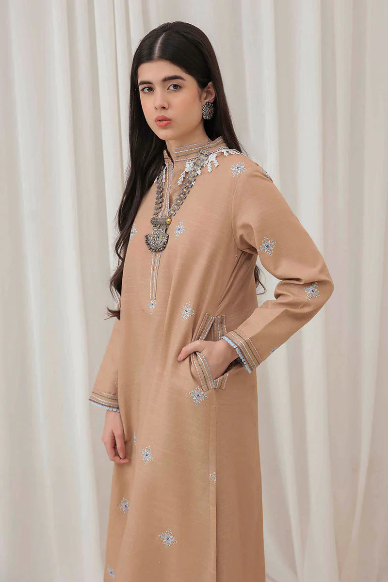 Mushq Wisteria Winters Basic Pret '24 - Frost Kissed