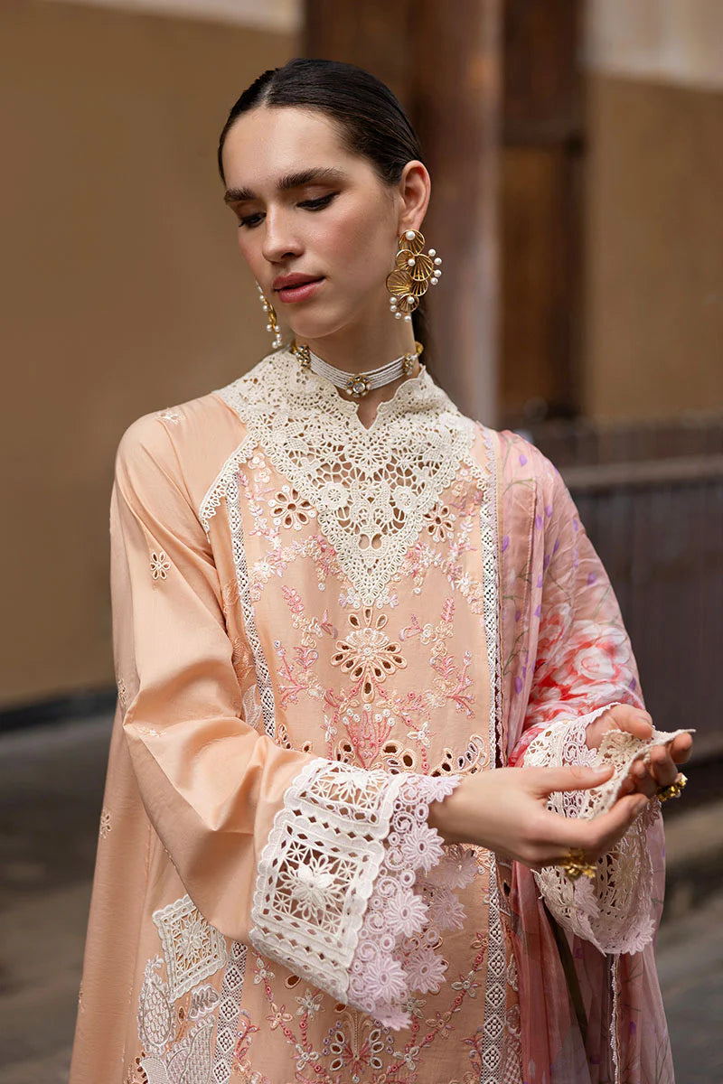 Mahira Khan Manaram Luxury Lawn’25 by Mushq | Dreamlike Vibe