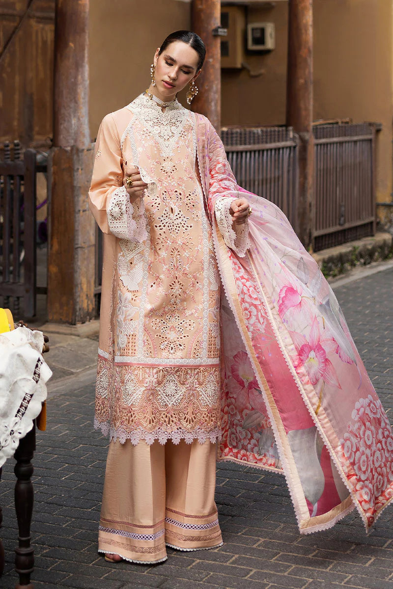 Mahira Khan Manaram Luxury Lawn’25 by Mushq | Dreamlike Vibe