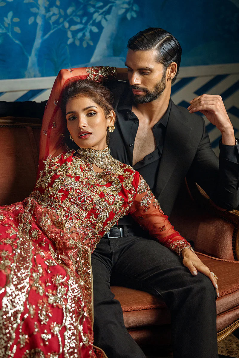 Mushq Stardust | Unstitched Wedding Collection ’24 | Red Carpet
