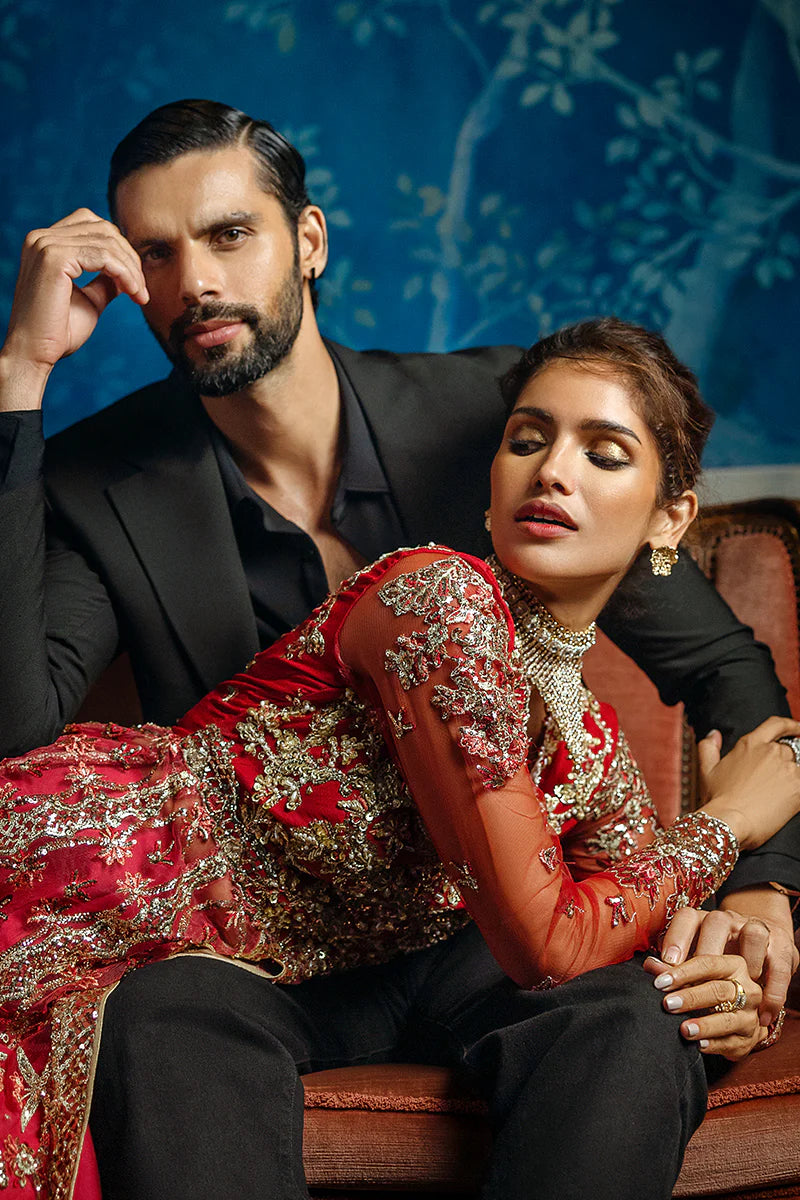 Mushq Stardust | Unstitched Wedding Collection ’24 | Red Carpet