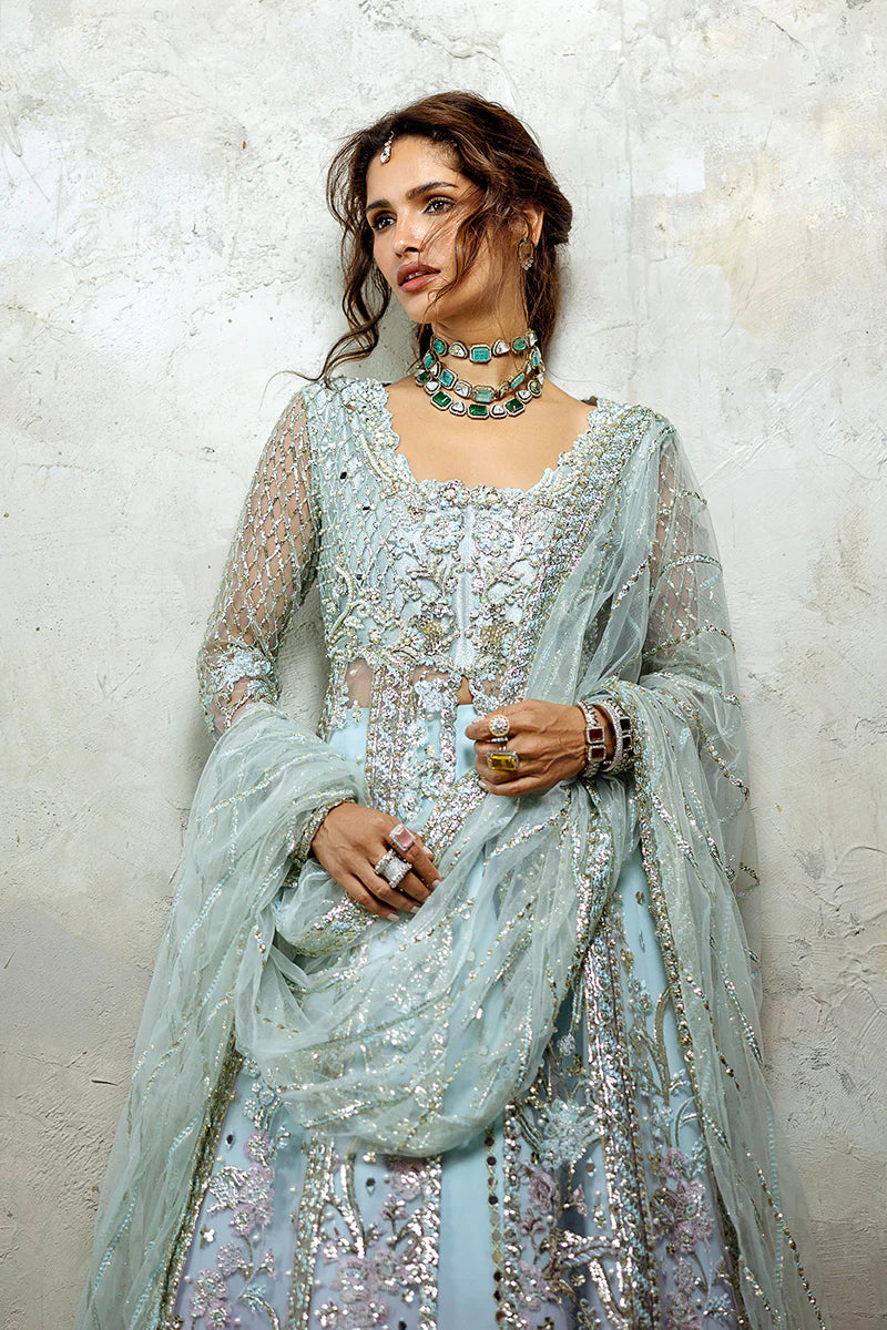 Mushq Stardust | Unstitched Wedding Collection ’24 | Silver Screen