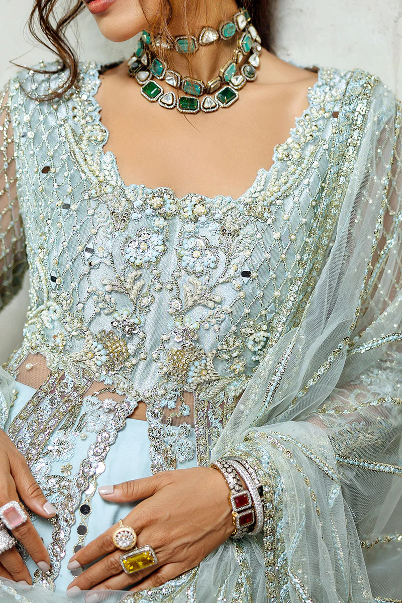 Mushq Stardust | Unstitched Wedding Collection ’24 | Silver Screen