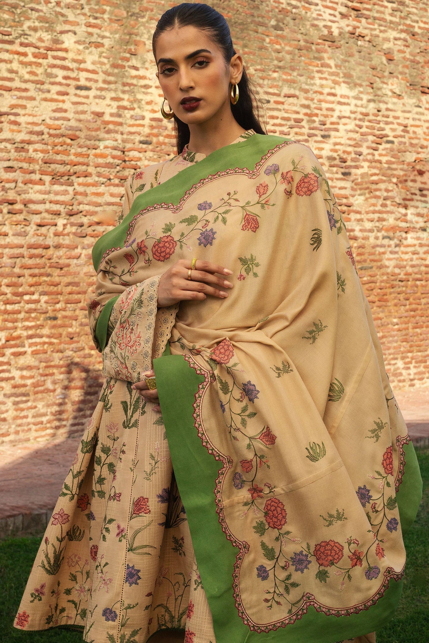 Zara Shahjahan Winter Unstitched 2024 - NEGAH-D3