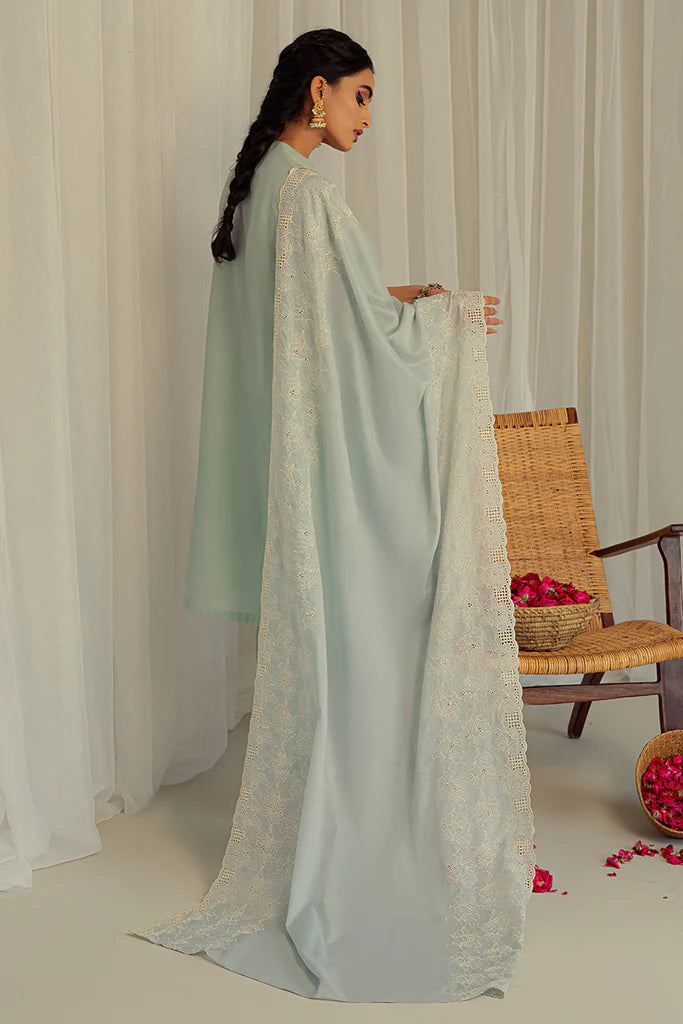 BLUE IVY-3PC CHIKAN KARI LAWN SUIT