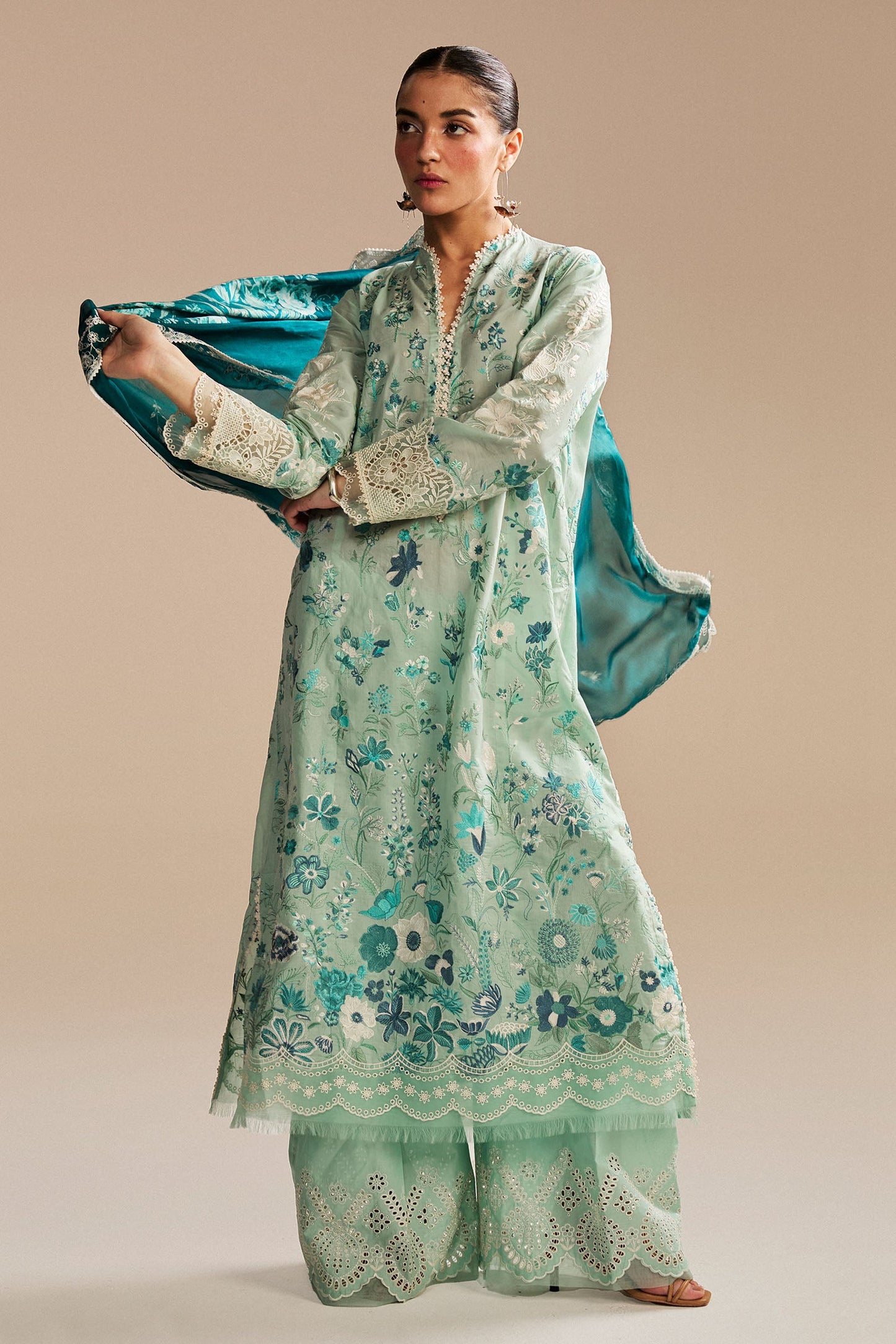Zara Shahjahan Luxury Lawn 2025 | Satori | 2B