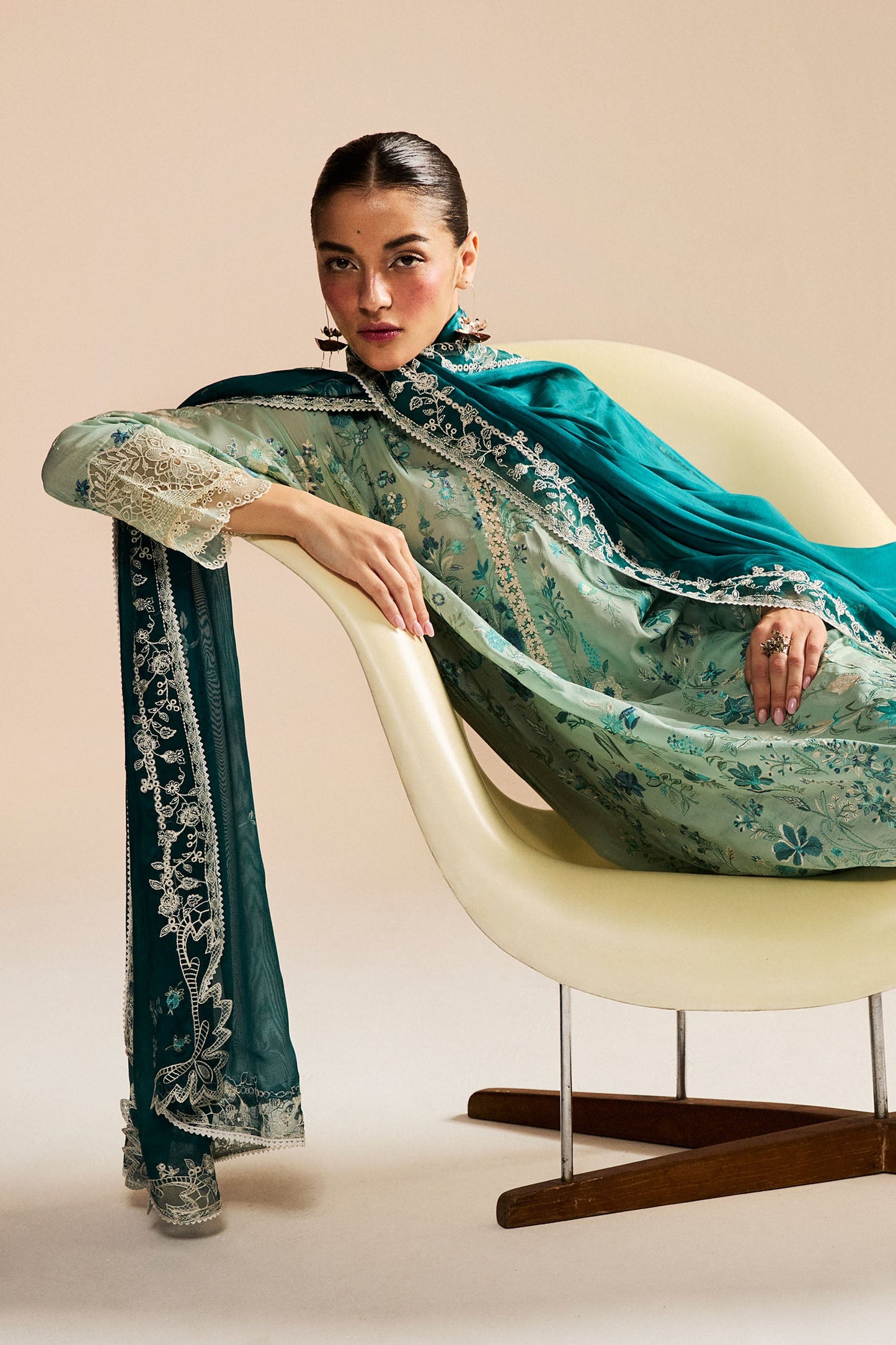 Zara Shahjahan Luxury Lawn 2025 | Satori | 2B