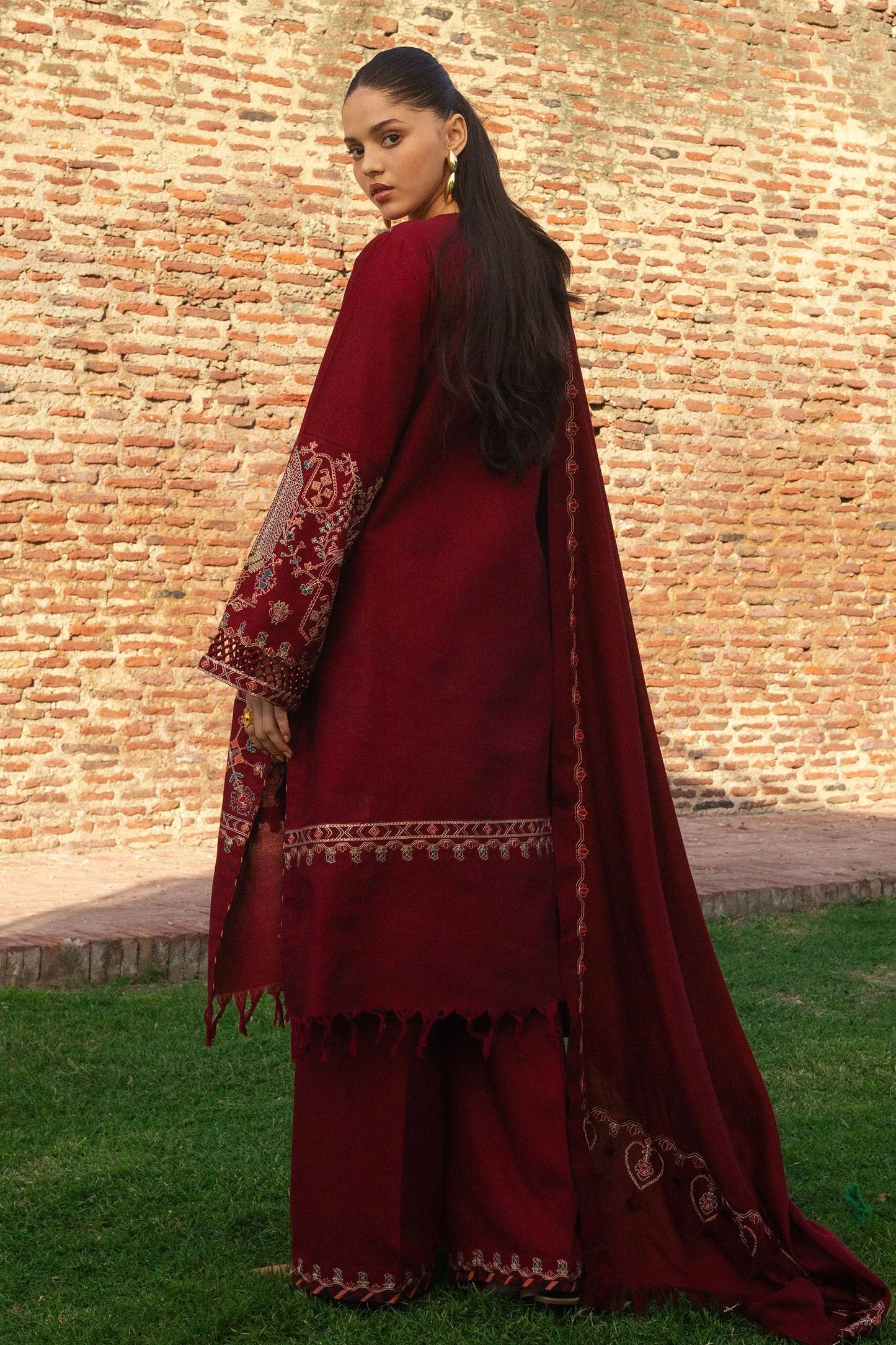 Zara Shahjahan Winter Unstitched 2024 - RAHA-D8