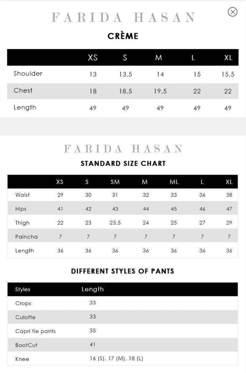 Creme With Pants And Dupatta | Eid Edit '26 | FARIDA HASAN