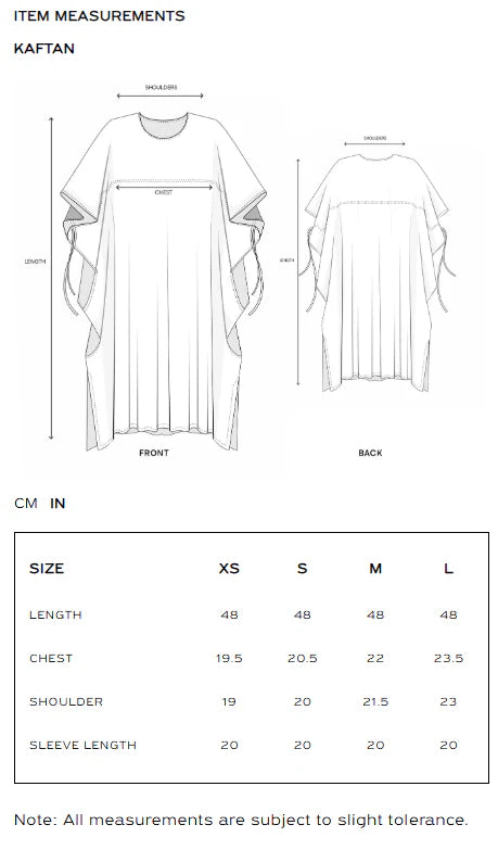 EMBROIDERED KAFTAN (E4106/103/403)