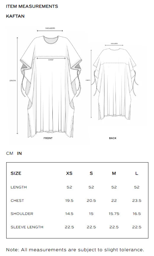 EMBROIDERED KAFTAN (E4033/103/414)