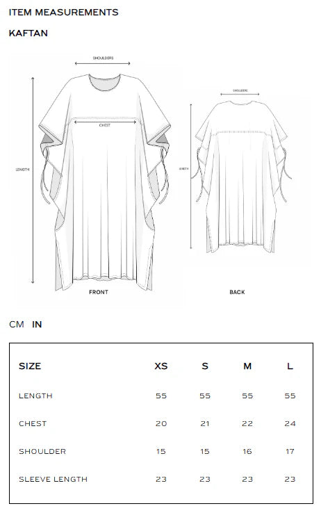PRINTED KAFTAN (E4109/103/003)