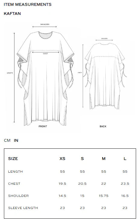 PRINTED KAFTAN (E4204/103/002)