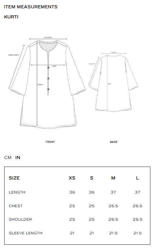 EMBROIDERED KURTI (E8006/102/901)