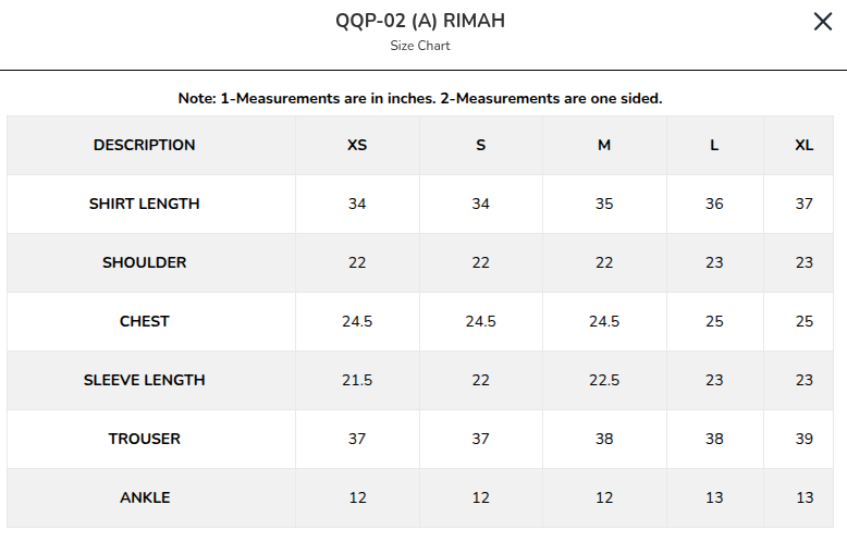Qalamkar QQP-02 (A) RIMAH