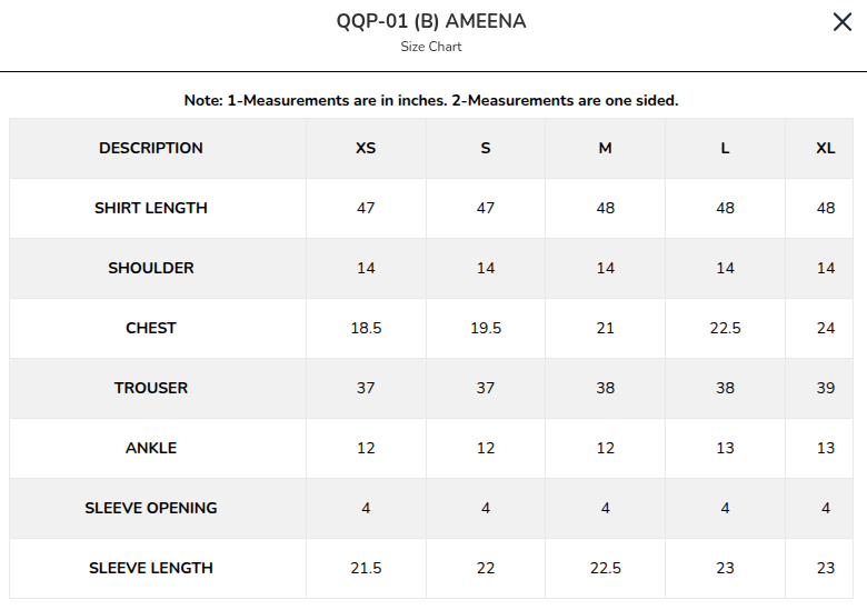 Qalamkar QQP-01 (B) AMEENA