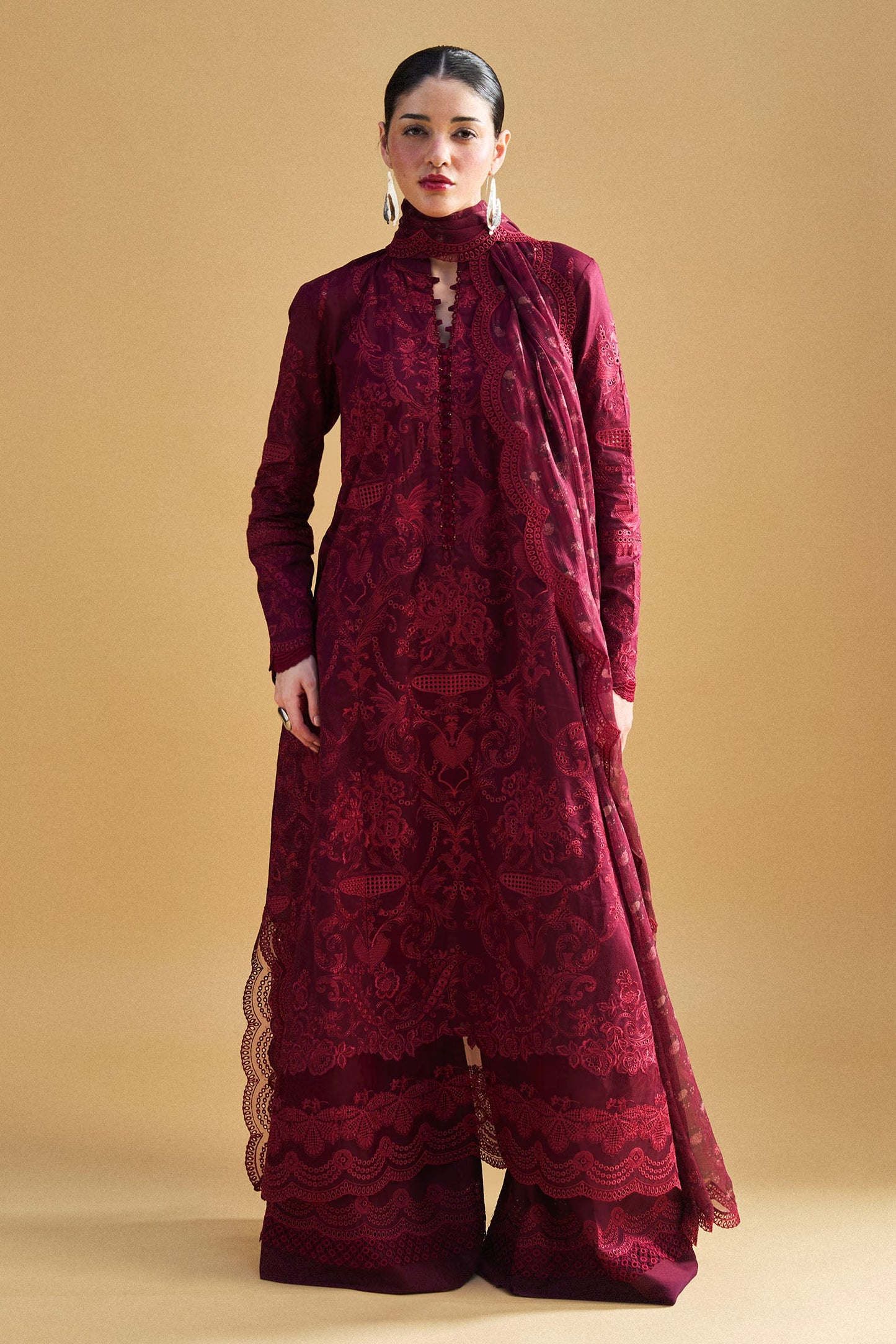 Zara Shahjahan Luxury Lawn 2025 | Satori | 9A