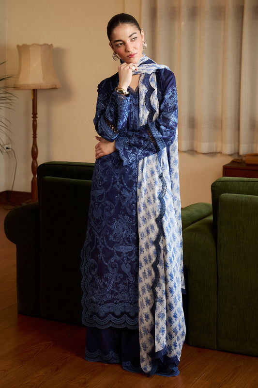 Zara Shahjahan Luxury Lawn 2025 | Satori | 9B