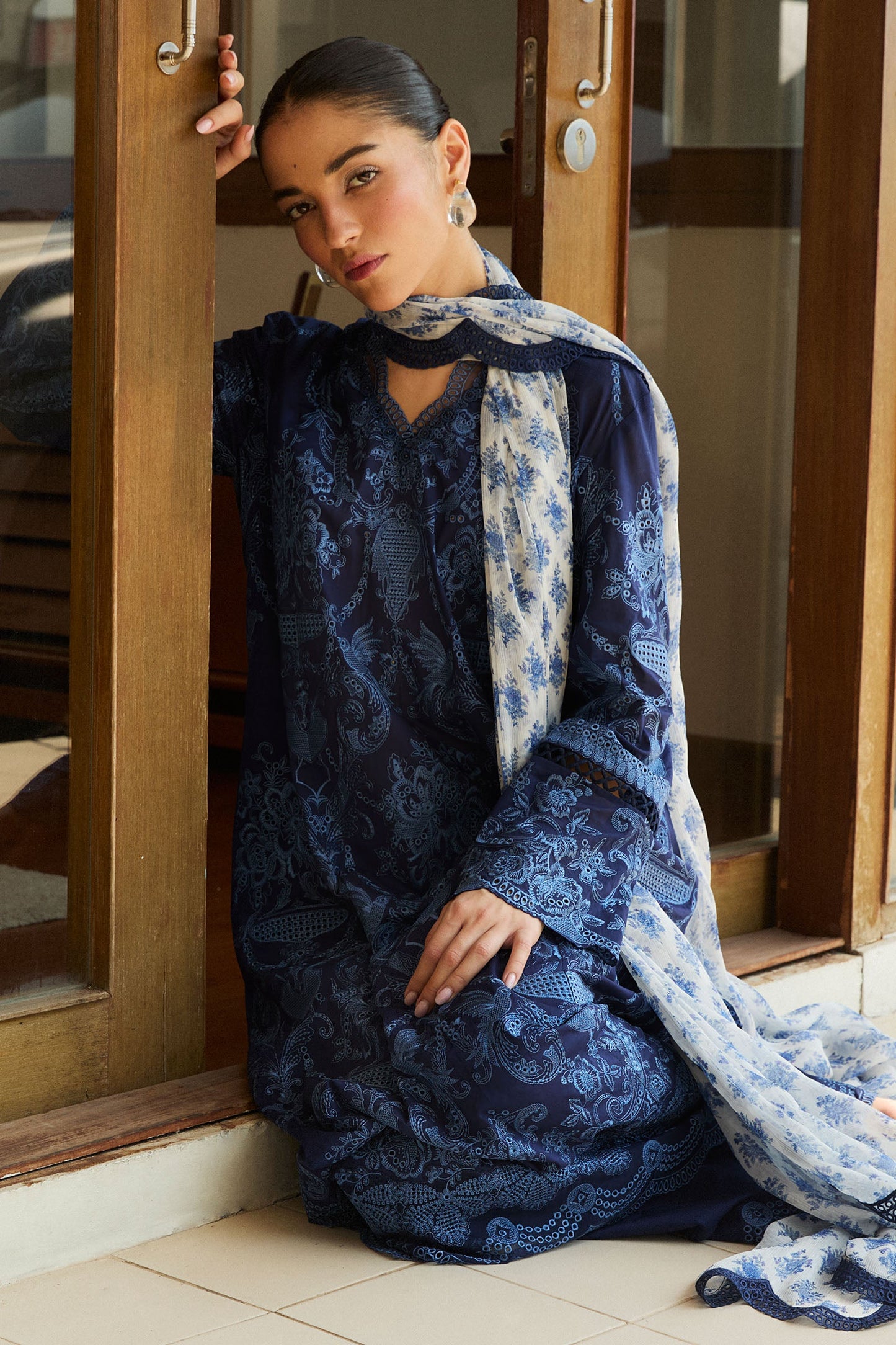 Zara Shahjahan Luxury Lawn 2025 | Satori | 9B