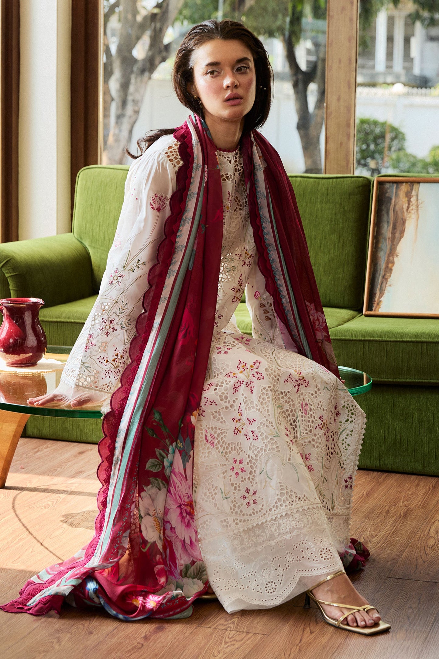 Zara Shahjahan Luxury Lawn 2025 | Satori | 3A