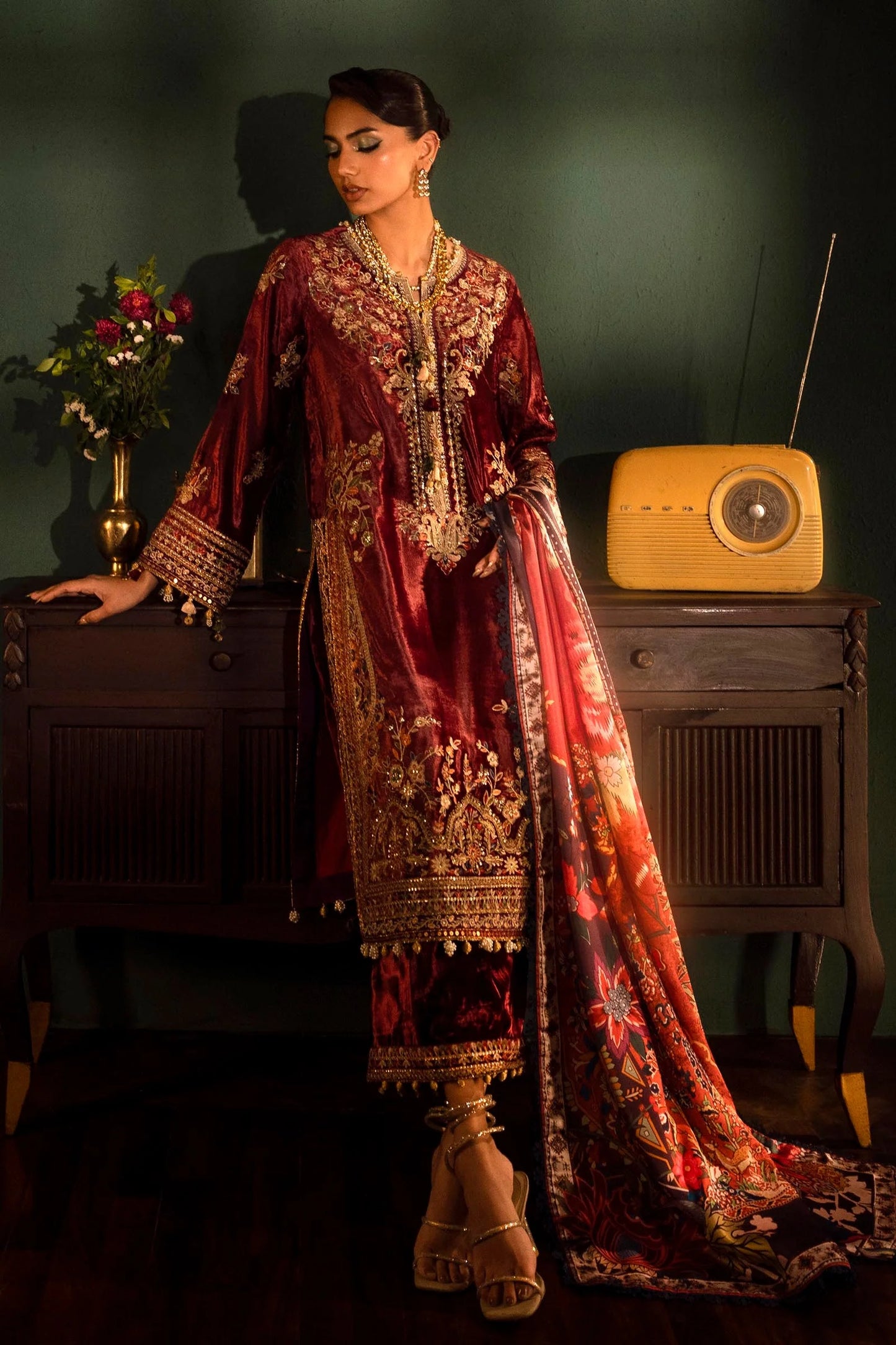 Sana Safinaz Luxury Pret'24 - FW24SGE586P3