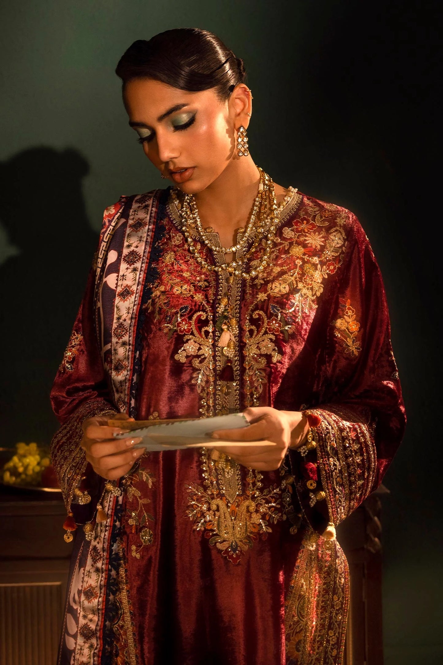 Sana Safinaz Luxury Pret'24 - FW24SGE586P3