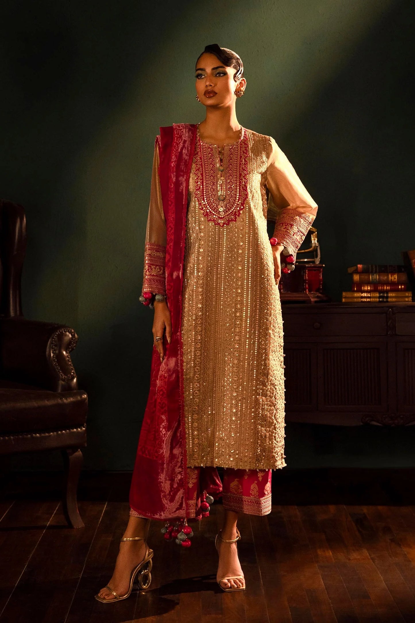 Sana Safinaz Luxury Pret'24 - FW24SGE595P3