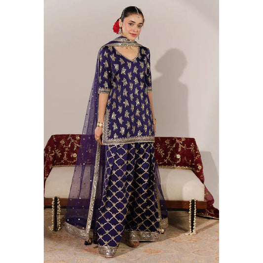 DEEP VIOLET OUTFIT | JHIL MIL | DYOT