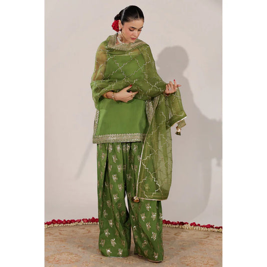 MATCHA GREEN OUTFIT | JHIL MIL | DYOT