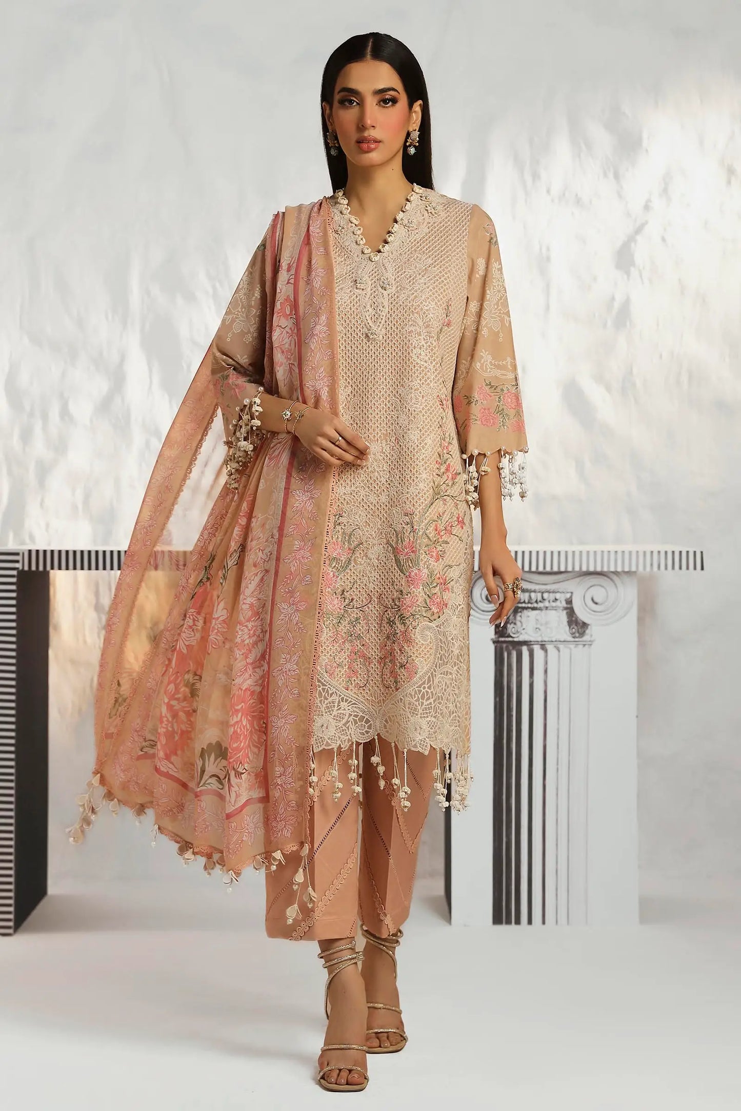 Sana Safinaz Muzlin Lawn | Spring V2 | M242-012A-CJ
