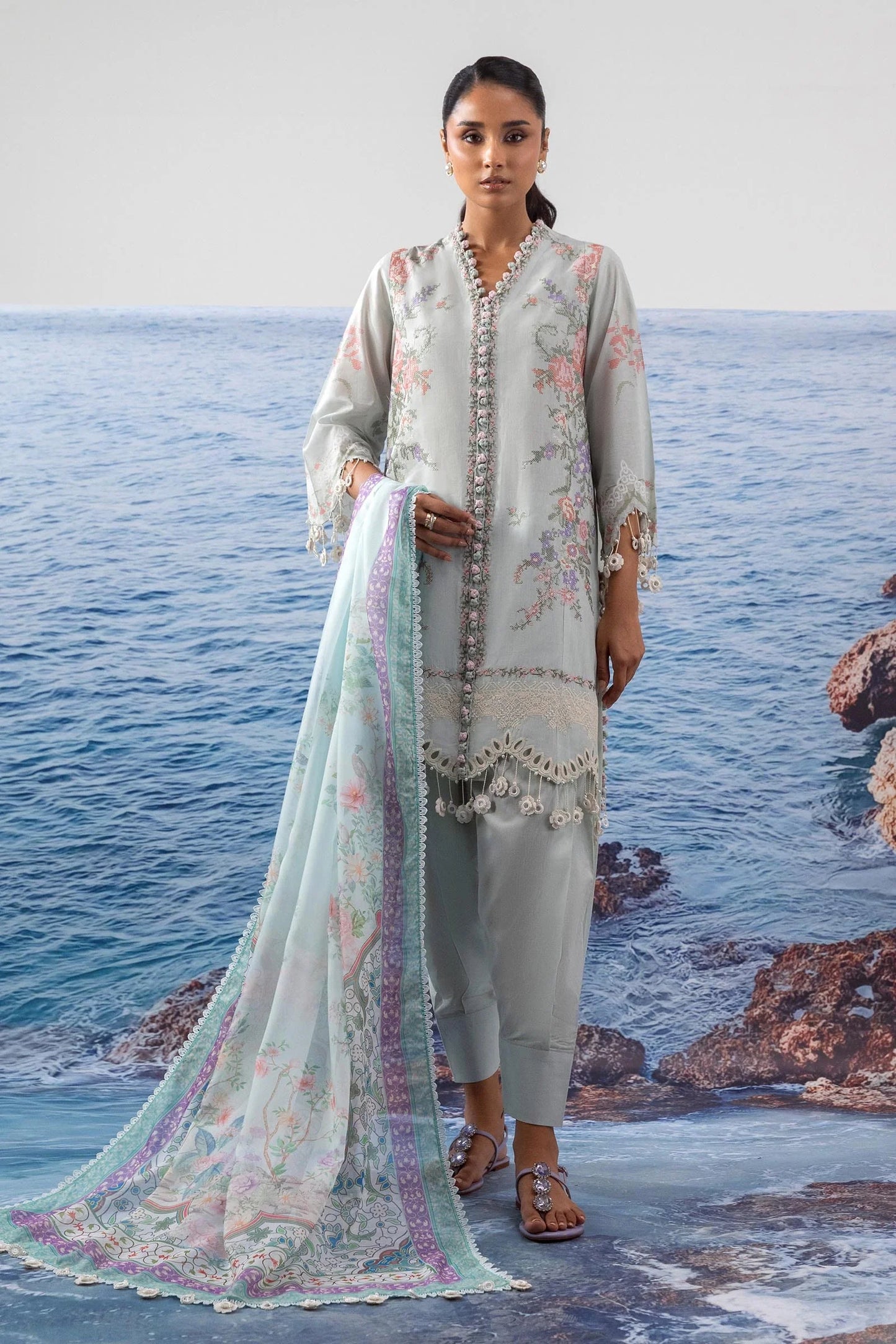 Sana Safinaz Muzlin Summer '25 Vol 2 - M252-009B-Cl