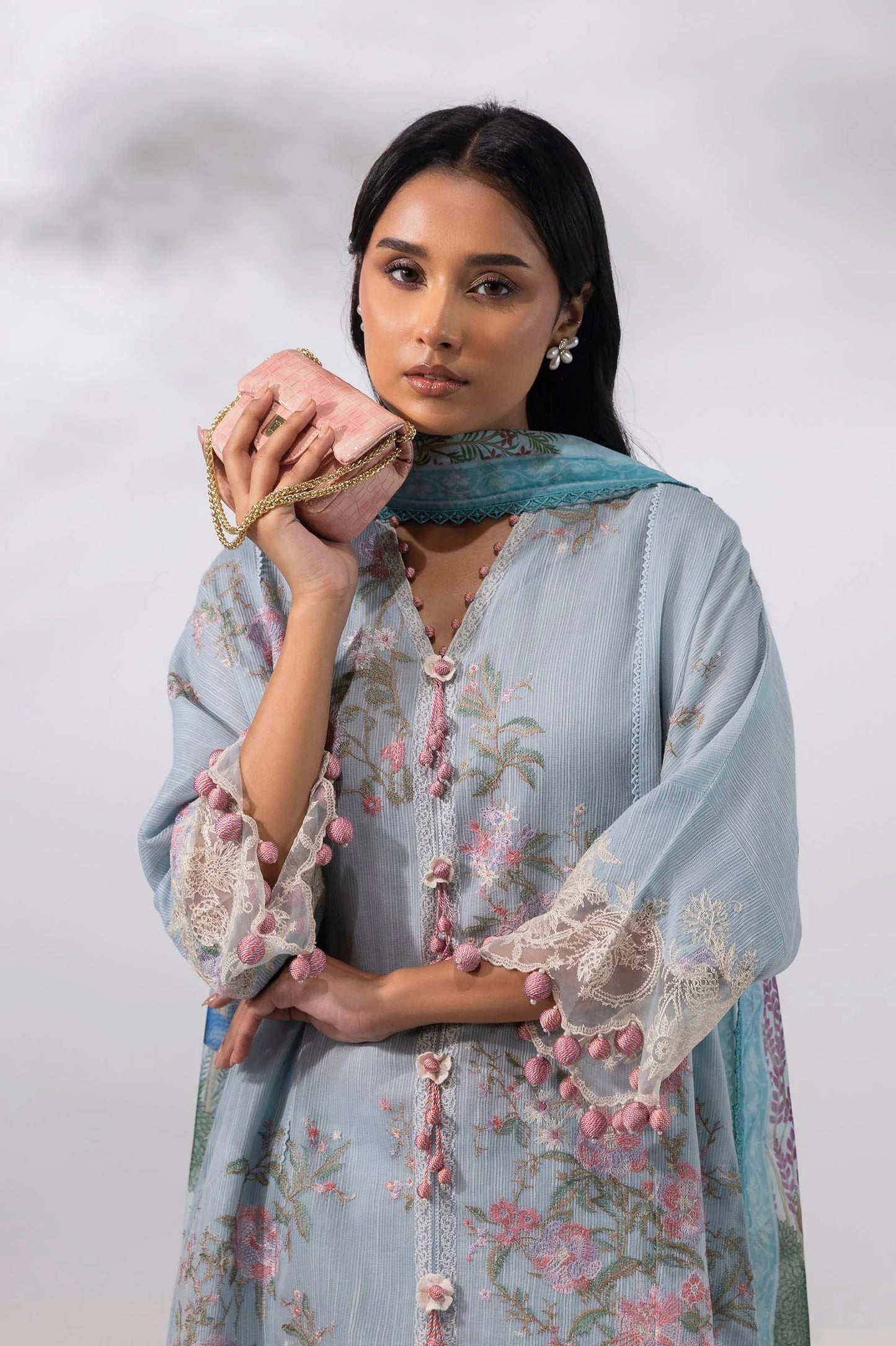 Sana Safinaz Muzlin Summer '25 Vol 2 - M252-013A-Cl