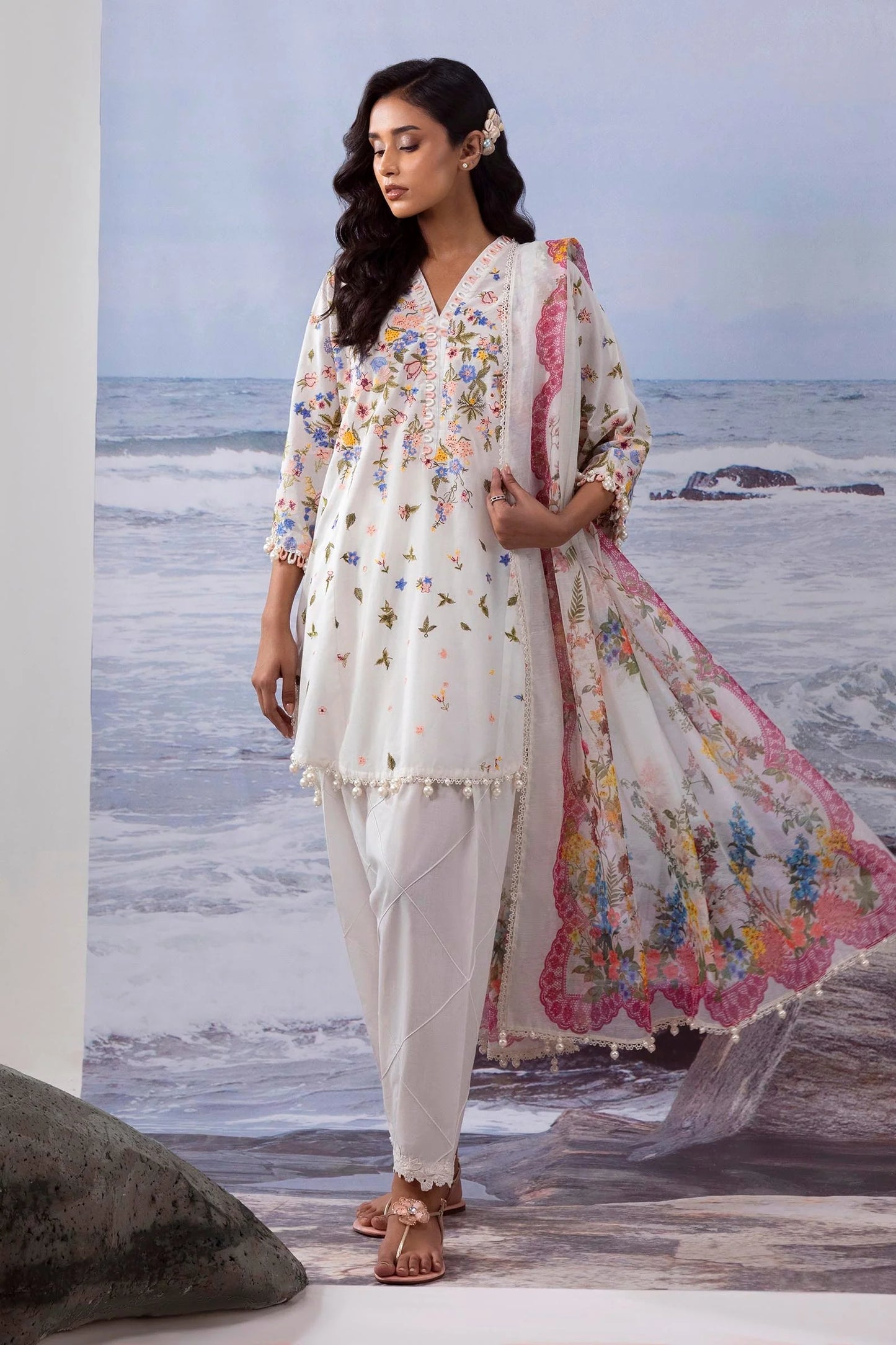 Sana Safinaz Muzlin Summer '25 Vol 2 - M252-015A-Cv