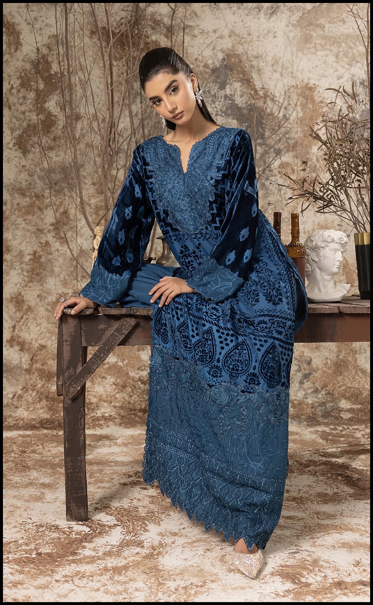 Sumaira Aurangzeb A Velvet Affair'24 - Azure dream