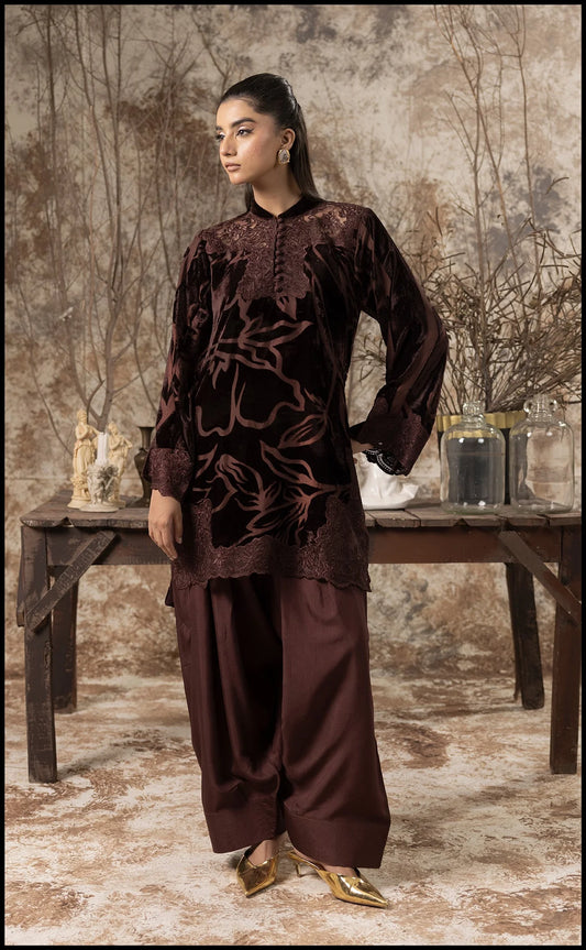 Sumaira Aurangzeb A Velvet Affair'24 - Cocoa Truffle