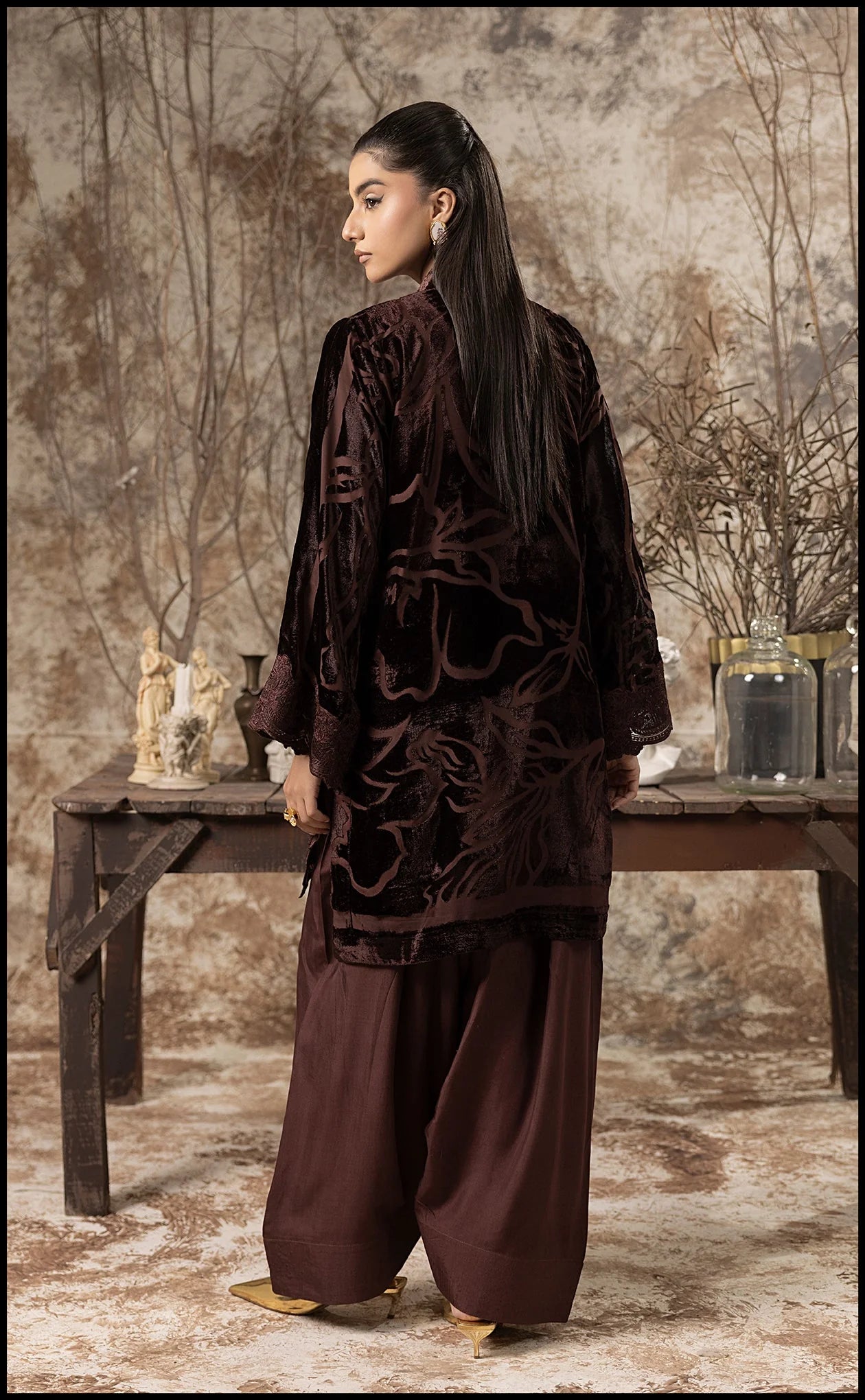 Sumaira Aurangzeb A Velvet Affair'24 - Cocoa Truffle