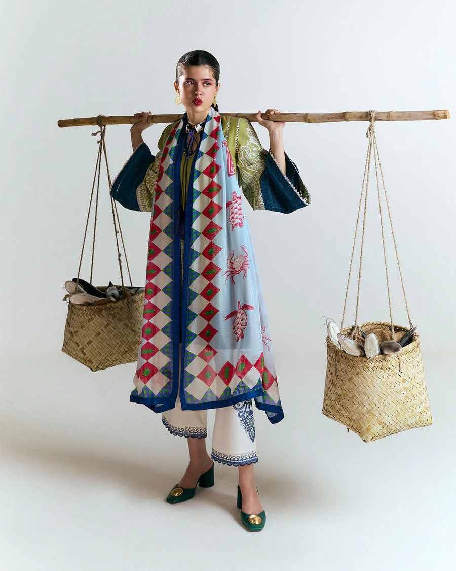 Jugnu Spring/Summer Unstitched '25 - Bia