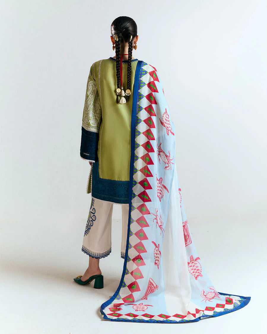 Jugnu Spring/Summer Unstitched '25 - Bia