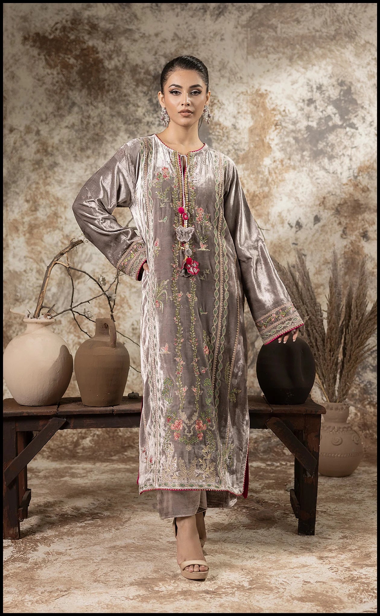 Sumaira Aurangzeb A Velvet Affair'24 - Smoky Lavender