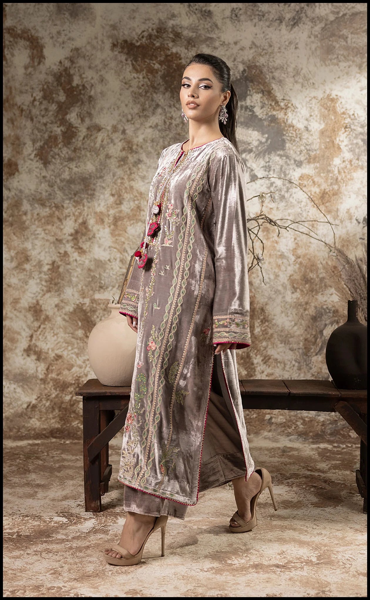 Sumaira Aurangzeb A Velvet Affair'24 - Smoky Lavender