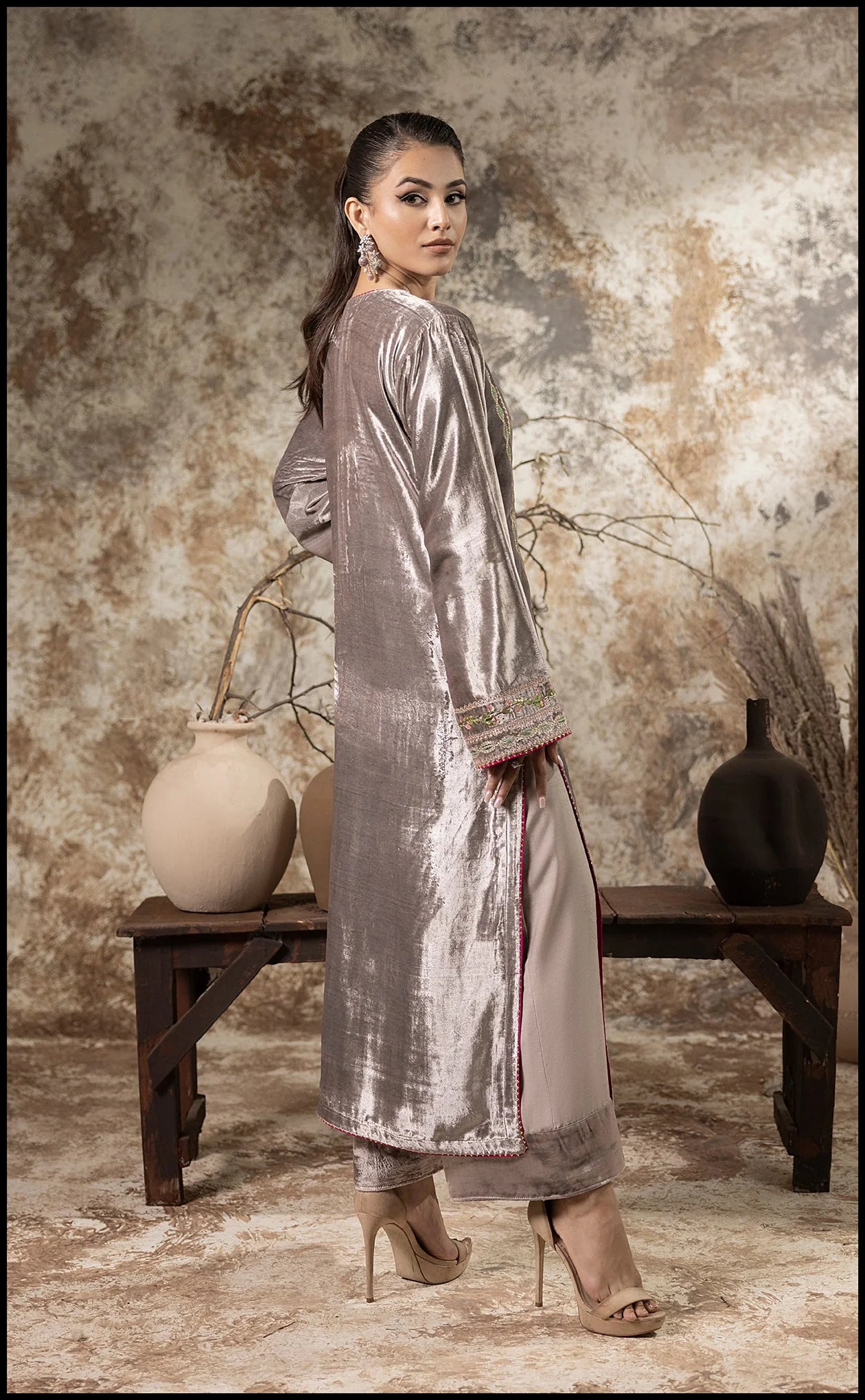 Sumaira Aurangzeb A Velvet Affair'24 - Smoky Lavender