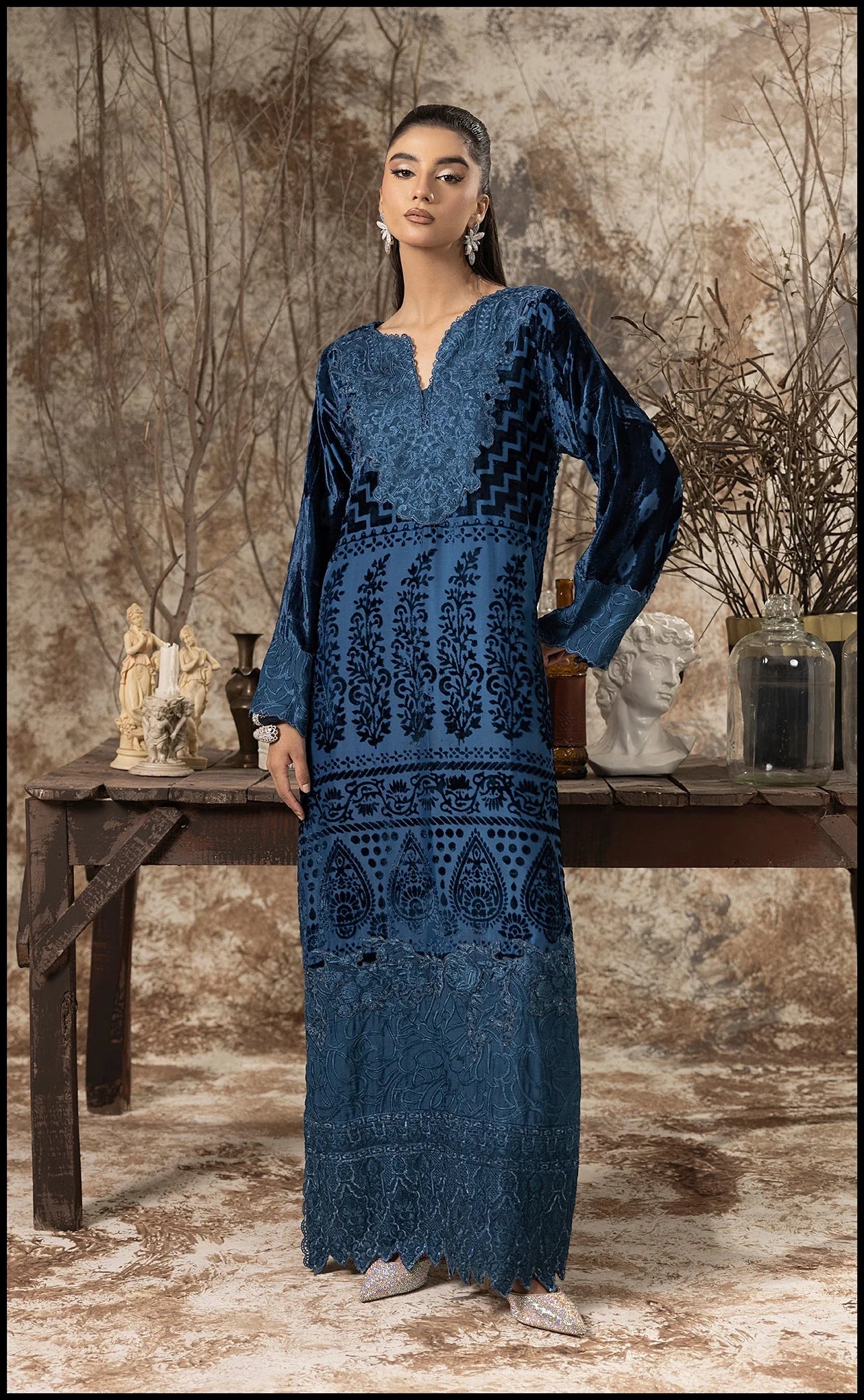 Sumaira Aurangzeb A Velvet Affair'24 - Azure dream