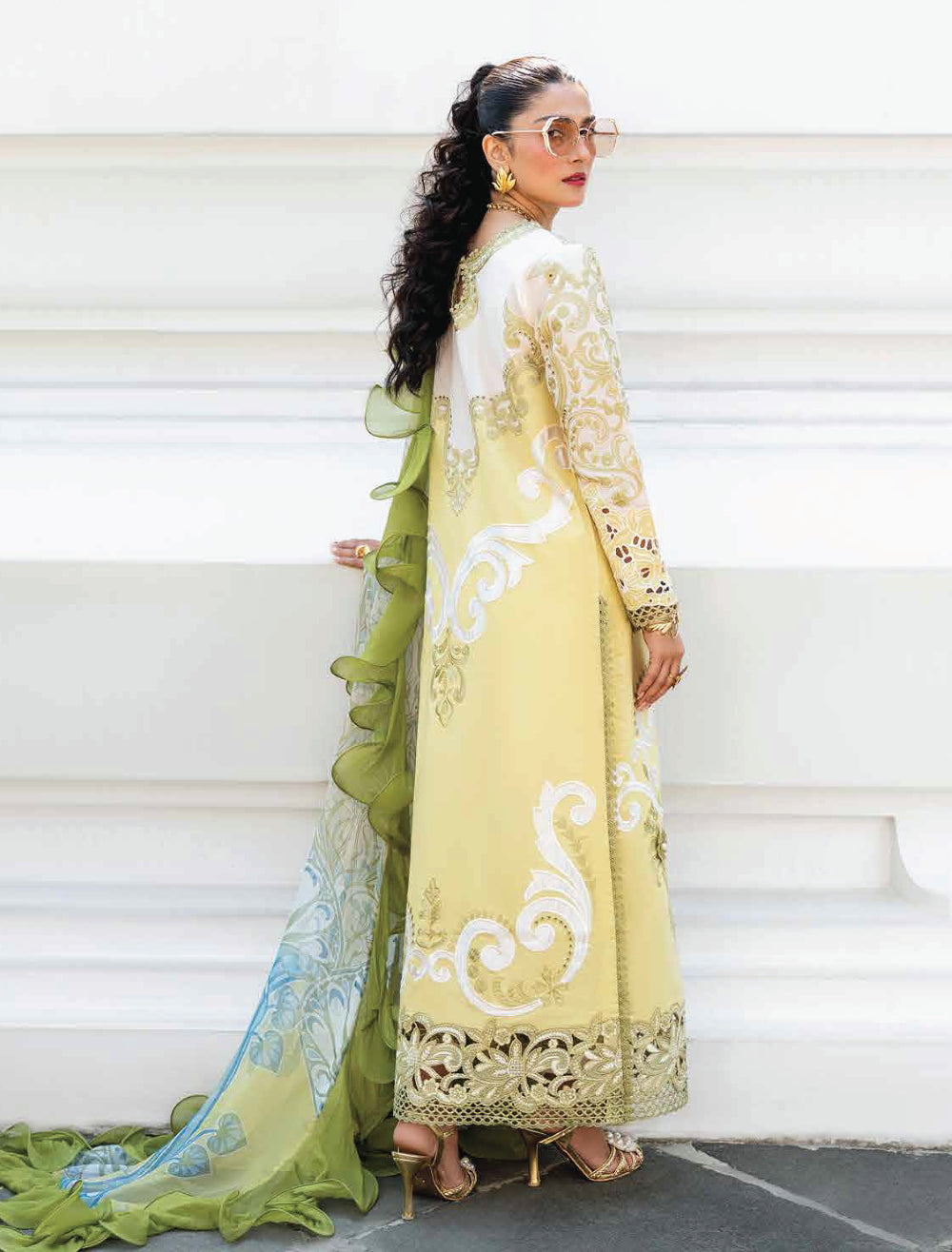 Mushq Luxury Lawn Collection 2023 - MSL23 06 Intira