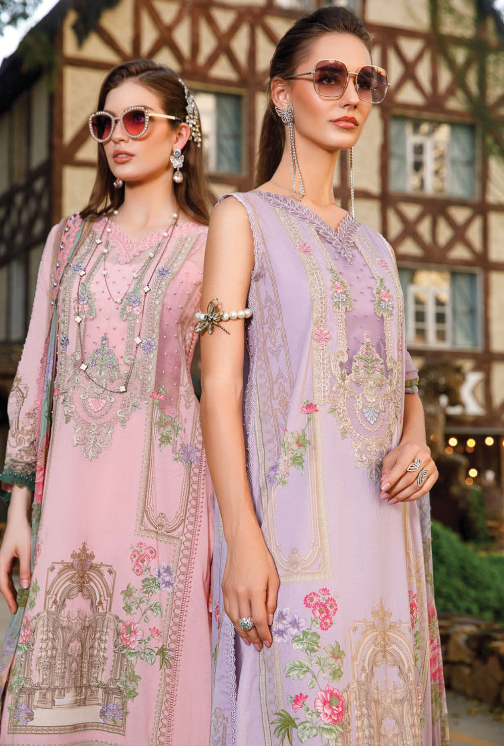 Maria.B M.Prints Spring Summer Collection – 13B - Purple