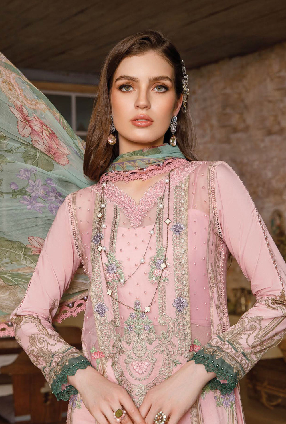 Maria.B M.Prints Spring Summer Collection – 13A - Pink